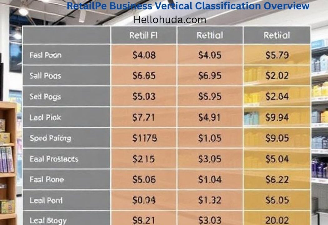 RetailPe Business Vertical Classification Overview