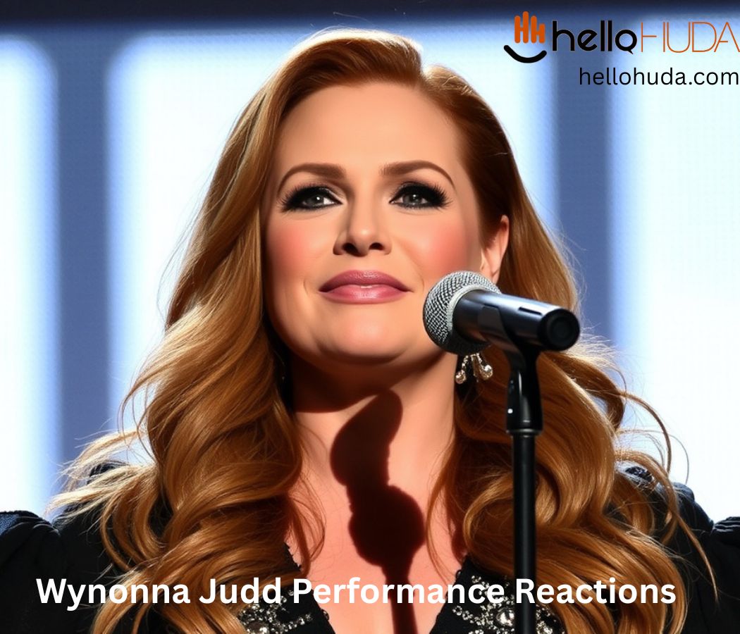 Wynonna Judd Performance Reactions