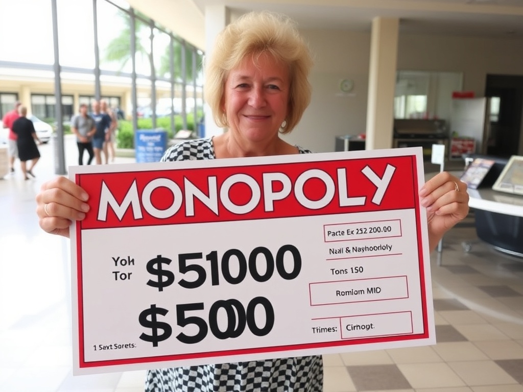 Florida woman wins Monopoly lottery